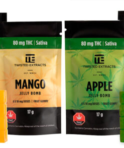 Twisted Extracts - Jelly Bomb (80mg THC)