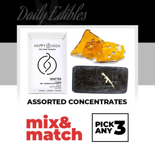 Assorted Concentrates - Mix & Match - Pick Any 3