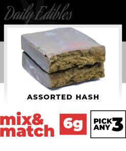 Assorted Hash (6gram) - Mix & Match - Pick Any 3