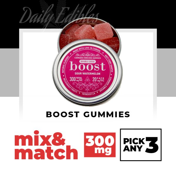 Boost Gummies (300mg) - Mix & Match - Pick Any 3