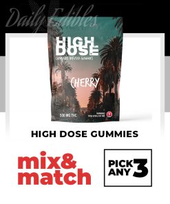 High Dose Gummies – Mix & Match – Pick Any 3