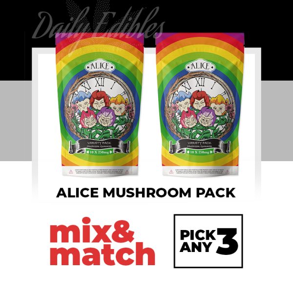 Alice Mushroom Pack - Mix & Match - Pick Any 3