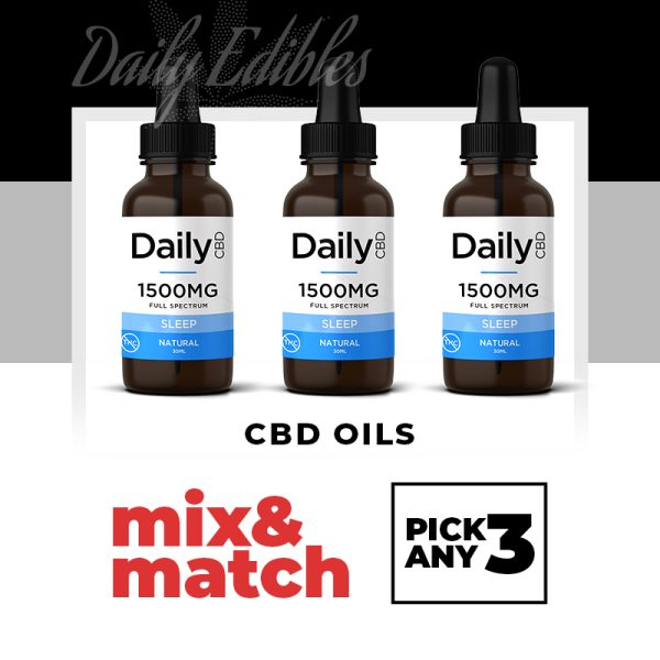 CBD Oils - Mix & Match - Pick Any 3