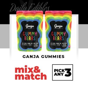 Ganja Gummies - Mix & Match - Pick Any 3