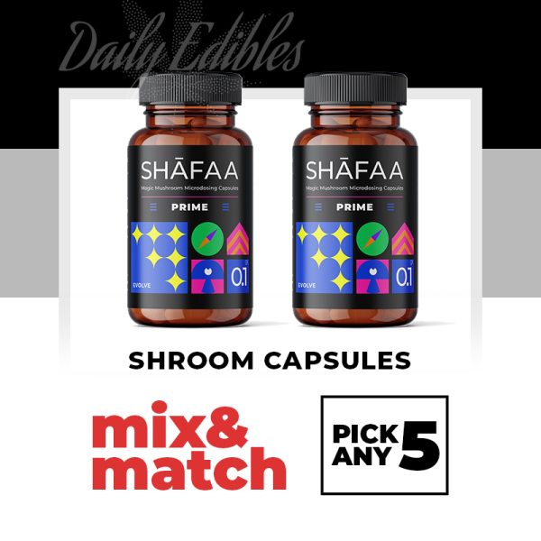 Shroom Capsules - Mix & Match - Pick Any 5