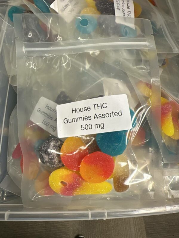 House THC Gummies Assorted 500mg
