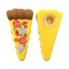 Silicone 4 inch pizza slice hand pipe