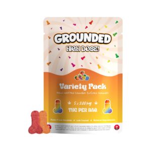 Grounded High Dose Cocks – Variety Pack 1000mg Gummies