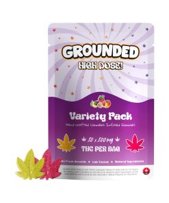 Grounded High Dose Leafs – Variety pack 1000mg Gummies