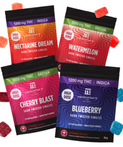 Twisted Extracts – High Dose Sour Twisted Singles (1200 mg)