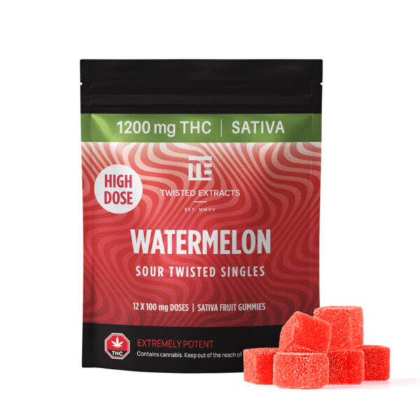 twisted single sour high dose Watermelon - Sativa