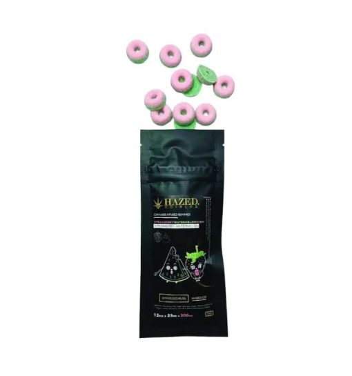 hazed edible 300mg strawberry watermelon