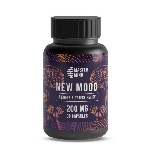 Mastermind – New Mood – Psilocybin Microdose Capsules (30 x 200mg)