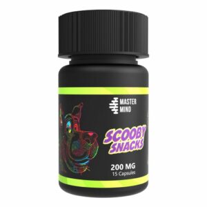 Mastermind – Scooby Snacks – Psilocybin Microdose Capsules (15 x 200mg)