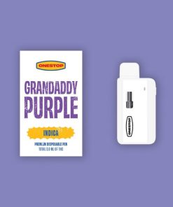 OneStop – 3g THC Disposable Vape - Granddaddy Purple