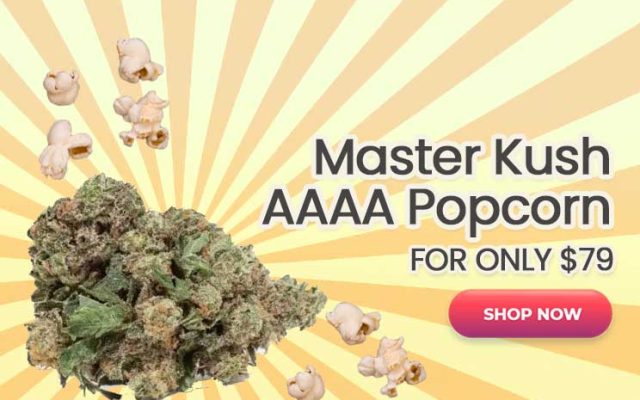 Master Kush (AAAA Popcorn) - $79