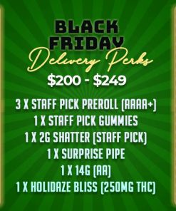 Black Friday Promotions Spend $200 - $249