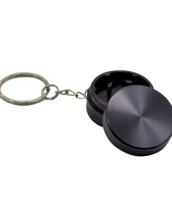 Keychain Grinder (Black, Blue)