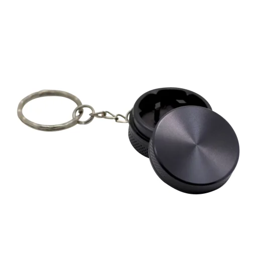 Keychain Grinder (Black, Blue)