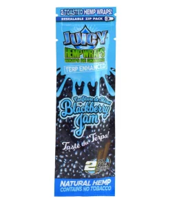 Juicy Jay Terp Hemp Wrap - Blackberry Jam (2 Pack)