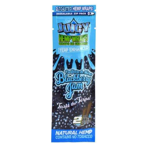 Juicy Jay Terp Hemp Wrap - Blackberry Jam (2 Pack)