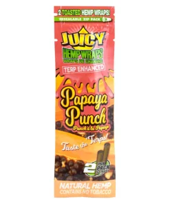 Juicy Jay Terp Hemp Wrap - Papaya Punch (2 Pack)