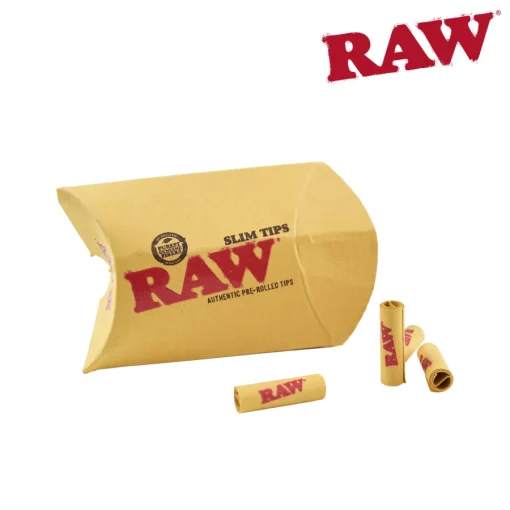 Raw Pre-Rolled Slim Tips