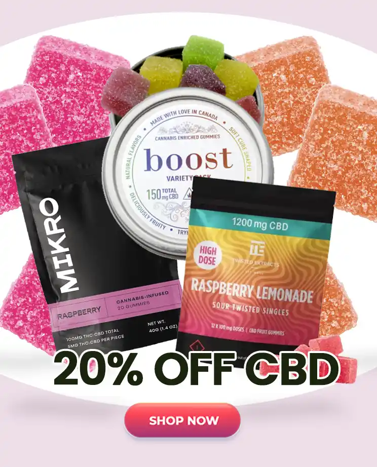 CBD - 20% Off