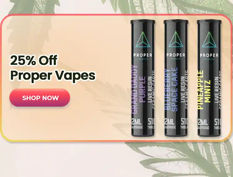 🛸 2G of Lift-Off – Proper Vapes Are 25% Off!