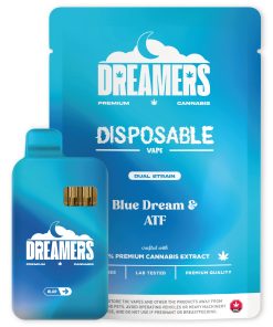 Alternative view of Dreamers – Dual Chamber Disposable THC Vape Pen (6G)