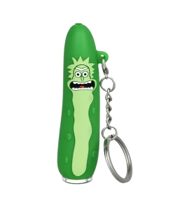 Pickle Rick Keychain Pipe