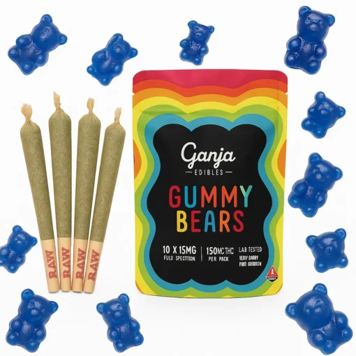 1 Ganja Bears + 4 Pre-rolls