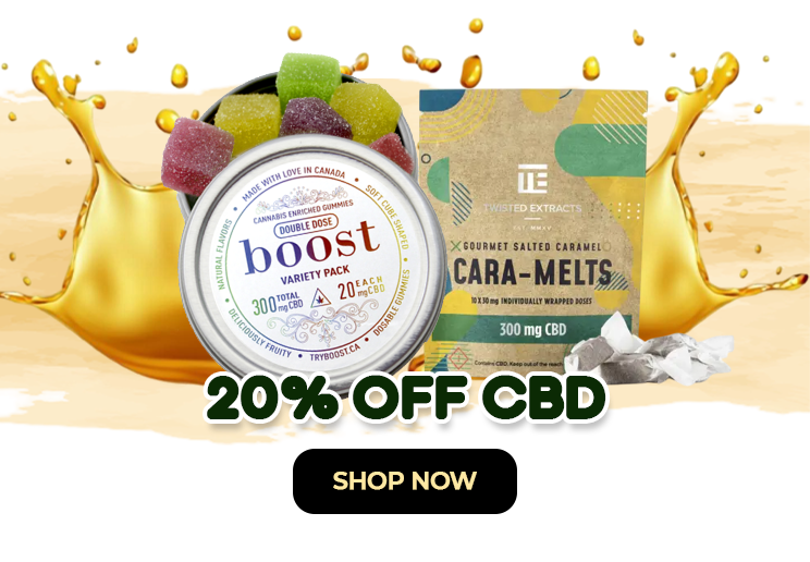 20% OFF CBD