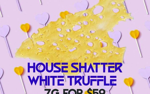 House Shatter White Truffle Banner