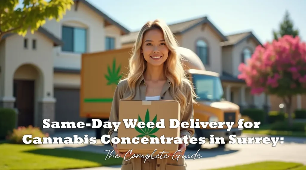 Same-Day Weed Delivery for Cannabis Concentrates in Surrey The Complete 2025 Guide
