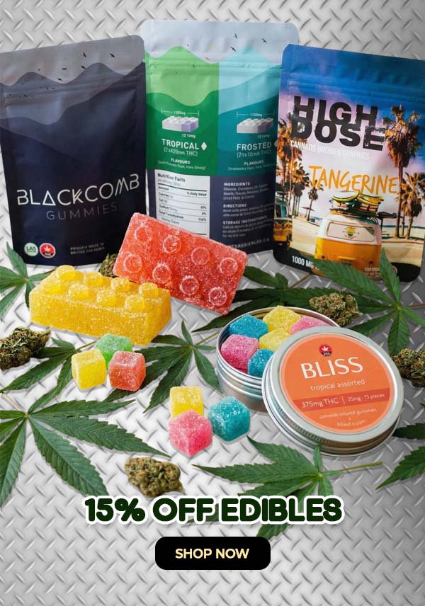 15% OFF Edibles