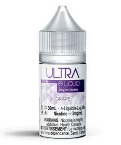 Ultra E-Liquid Grape - 3mg