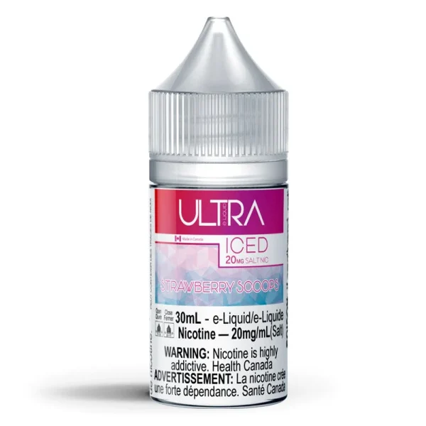 ULTRA Salt Strawberry Scoops Ice - 20mg