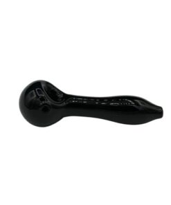 Dark Grey Glass Pipe