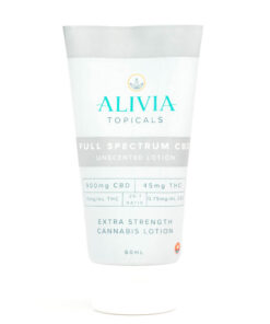 ALIVIA Full-Spectrum CBD Lotion – Unscented (2oz)