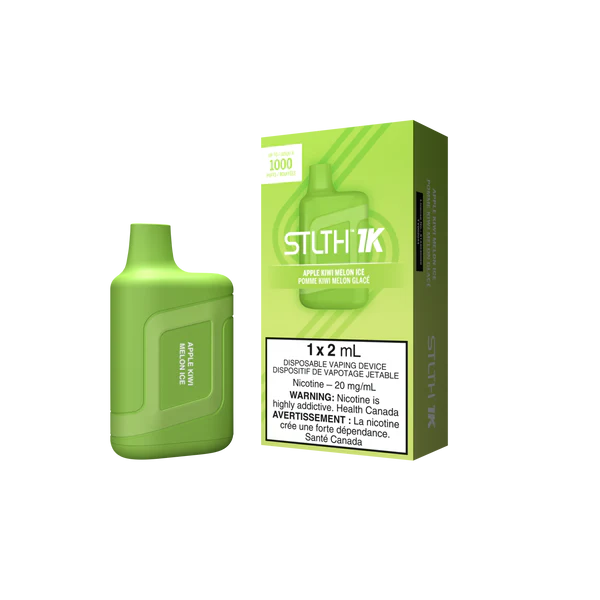 STLTH 1K DISPOSABLE - APPLE KIWI MELON ICE 20MG