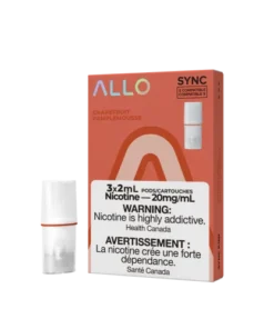 Allo Sync Pod Pack Grapefruit 20mg