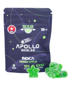 Apollo Edibles – Sour Shooting Stars 1000mg