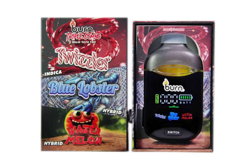 Burn Triple Threat THC Disposable Vapes – (3G) - Image 3