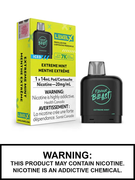 Flavour Beast Pod Pack - Extreme Mint Iced 20MG