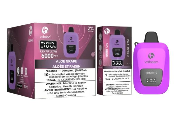 Flex Air Ultra - Single - Aloe Grape - 20mg/mL