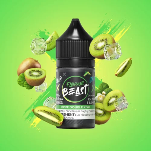 Flavour Beast E-Liquid - Dope Double Kiwi Iced 20mg/30mL