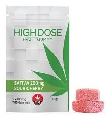 High Dose – Sativa | Indica Gummies (200MG THC)