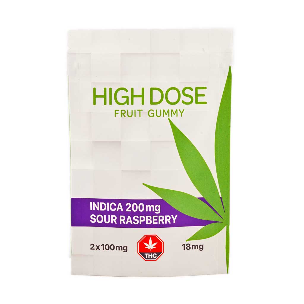 High Dose – Sativa | Indica Gummies (200MG THC) - Image 2