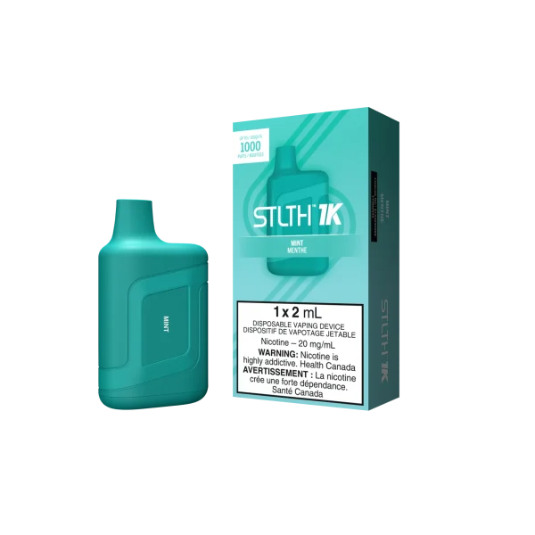 STLTH 1K DISPOSABLE - MINT (6PC/CTN)20MG